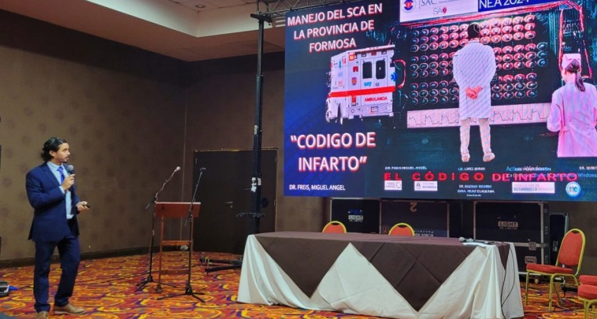 El Hospital de Alta complejidad “Pte. Juan Domingo Perón” participó de la 5tas Jornadas Multidisciplinarias NEA de la Sociedad Argentina de Cardiología