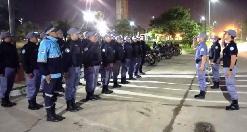 La Policía continúa con los operativos en los distintos barrios de la ciudad