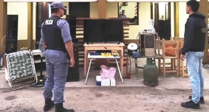 Una mujer fue detenida por la sustracción de bienes de una vivienda del barrio Luján