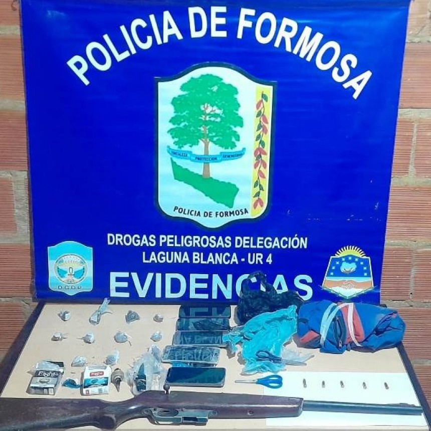 La Policía anuló dos centros de distribución de drogas