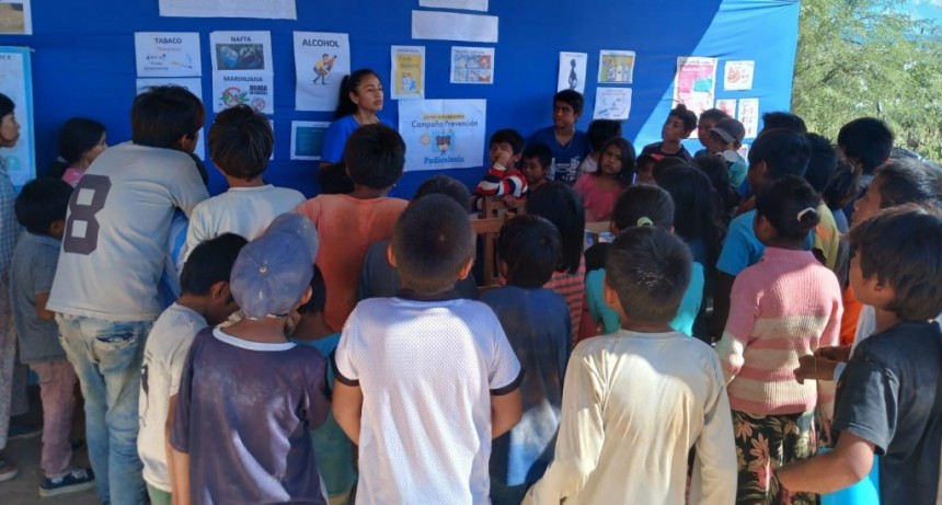 El centro de salud de Lote 8 conmemoró la Semana del Aborigen Americano con una amplia actividad