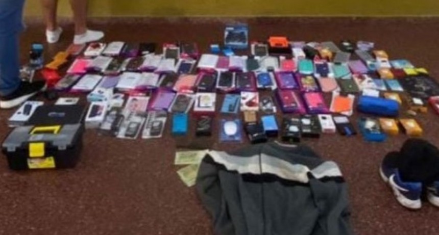 La Policía detuvo a un hombre y recuperó insumos robados de un comercio valuado en 3 millos de pesos