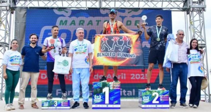 Fue todo un éxito la primera maratón de Formosa