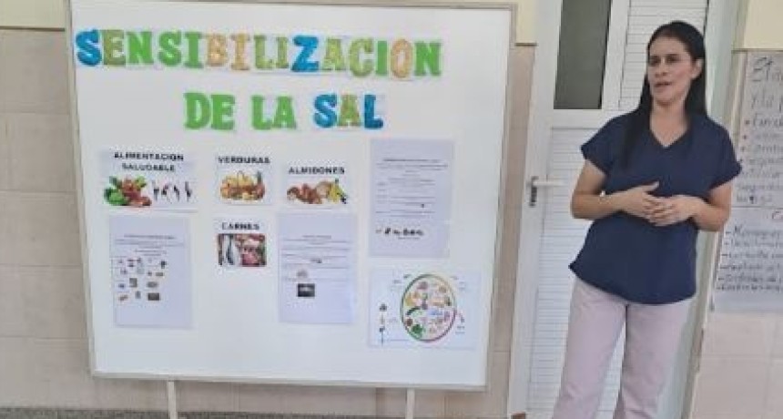 En el centro de salud Mar&iacute;a Luisa Espinoza instan a reducir el consumo de sal