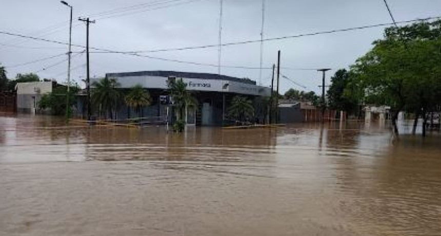 A pesar del fuerte temporal, Ibarreta no registra evacuados
