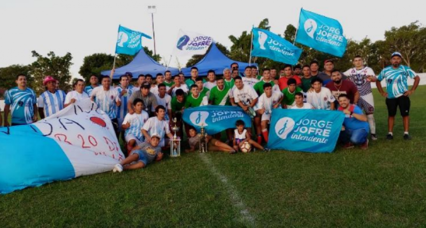 Sportivo V.D.A. se consagró campeón del Torneo de Fútbol Comunitario