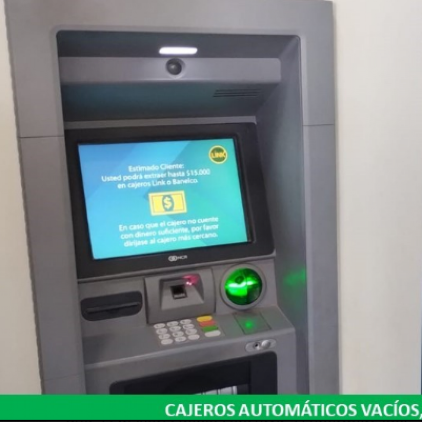Cajeros automáticos vacíos - Gialluca afirmó que se planteará estas y otras situaciones al BCRA