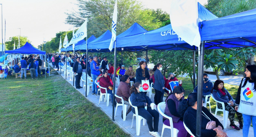 El Programa de Prestaciones en Conjunto registró mucha convocatoria en otra jornada en la Capital