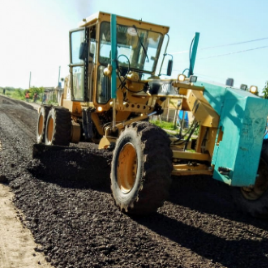 La Municipalidad concentró sus tareas en el perfilado y enripiado de arterias