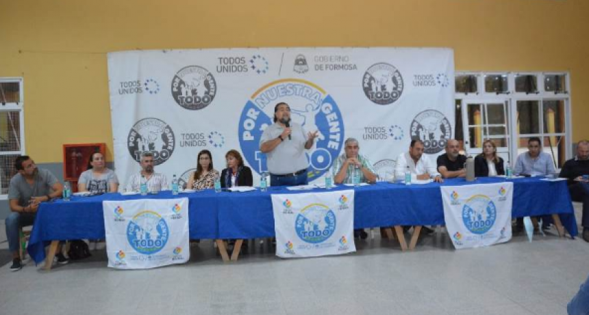 Los vecinos de barrios Vial y Villa Lourdes participaron de la reunión organizativa previa al OPNGT