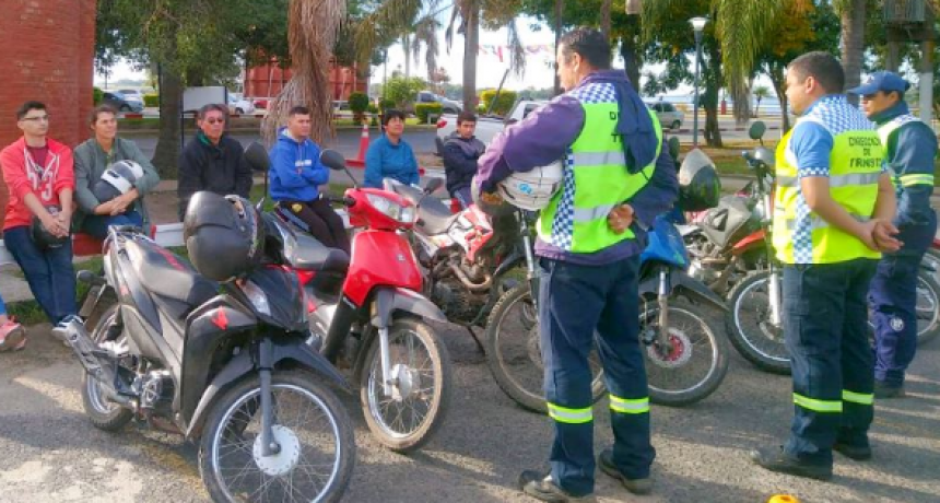 El Municipio desarrolló la Clínica de Conducción Segura de Motocicletas