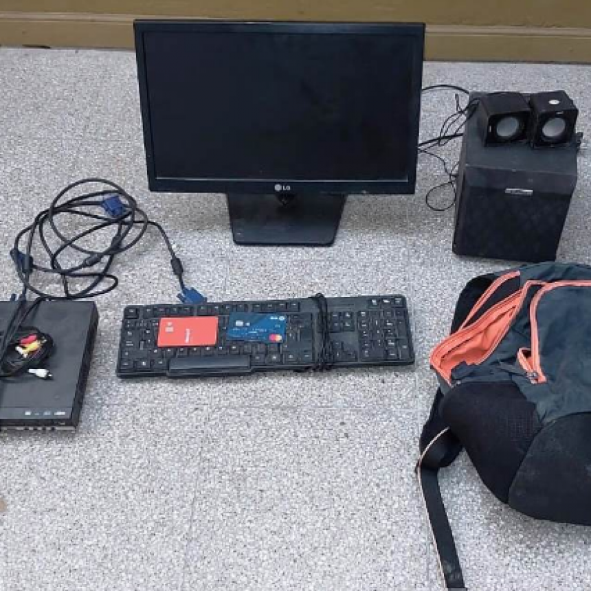 Tras un allanamiento, la Policía esclareció un caso de robo