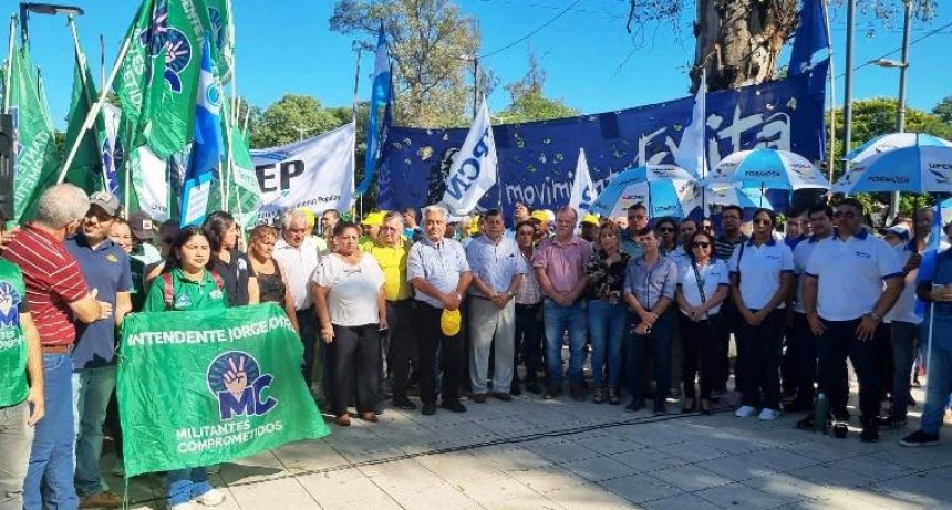 En el Día del Trabajador hubo movilización de sindicados en defensa de derechos laborales