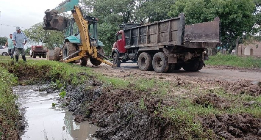El Comando de Emergencia del municipio accionó con tareas preventivas ante las precipitaciones del jueves