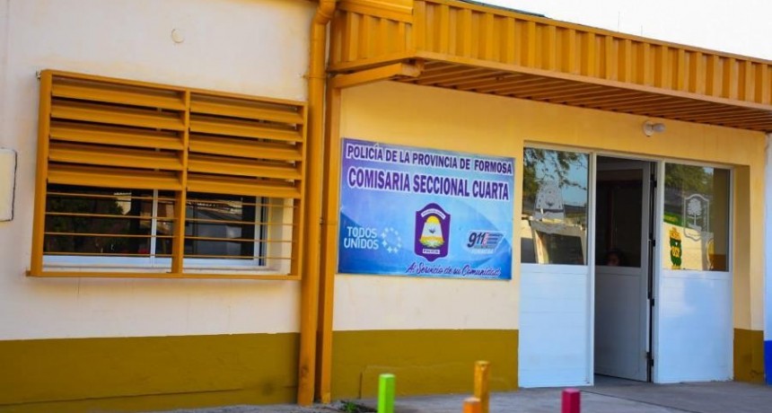 En un caso de desorden, una mujer fue detenida y un policía terminó herido