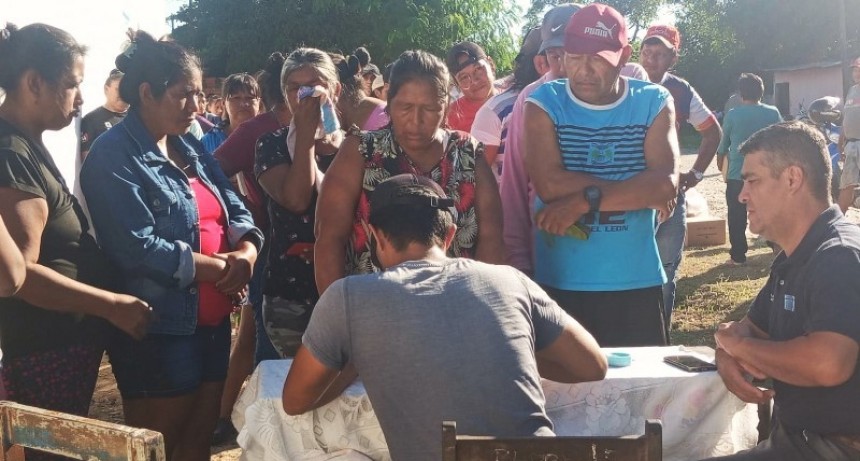 Por decisión política del gobernador Insfrán, Formosa entrega módulos alimentarios y frazadas a comunidades aborígenes