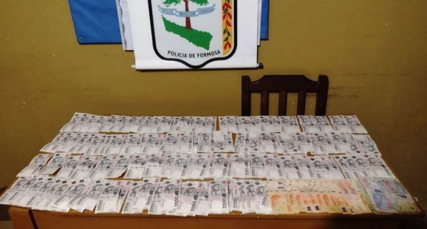 Detuvieron a un hombre y recuperaron una importante suma de dinero