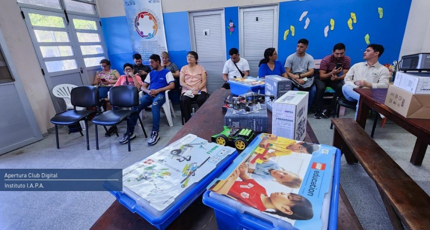 Habilitaron Club Digital en el IAPA del barrio Obrero