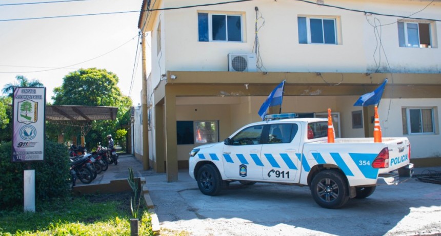 La Policía intervino en un principio de incendio de una vivienda