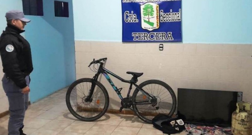 La Policía recuperó objetos robados de una vivienda del barrio La Floresta