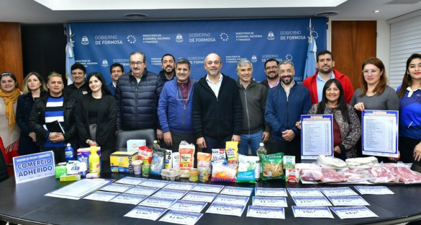El Gobierno provincial y supermercadistas firmaron un nuevo “Acuerdo de precios Formoseños”