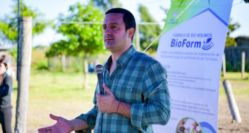 El vicegobernador Solís participó de la jornada de capacitación hortícola en Colonia Lote 9