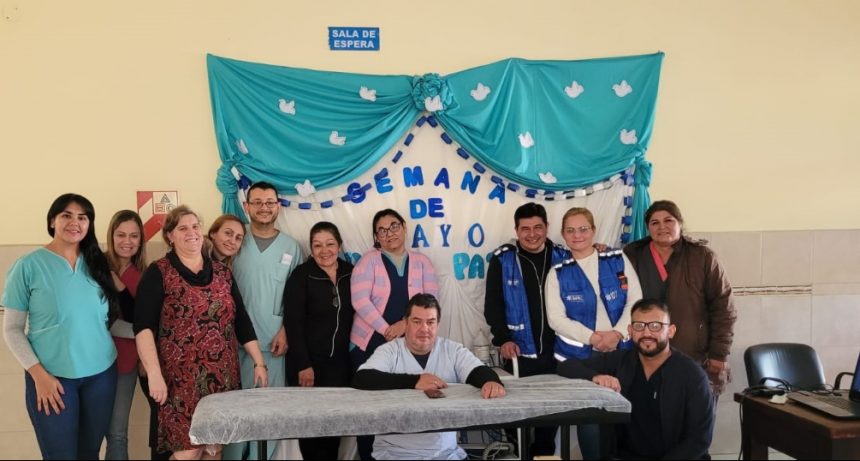 Personal de enfermería del centro de salud El Pucú recibió una capacitación sobre la realización de electrocardiograma