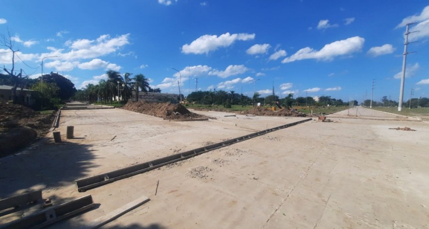 Laguna Blanca: Sostenida ejecución de obras con fondos provinciales