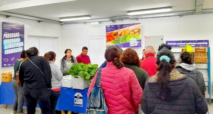 Soberanía Alimentaria Formoseña trasladará la venta itinerante al barrio Antenor Gauna