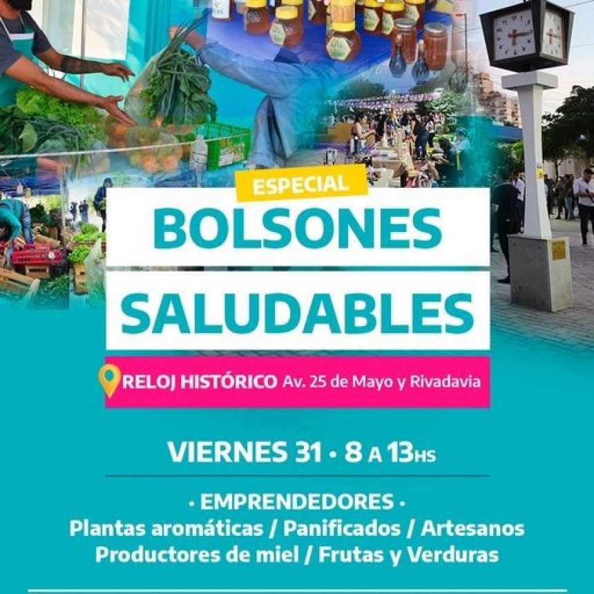Especial bolsones saludables de la Municipalidad de Formosa