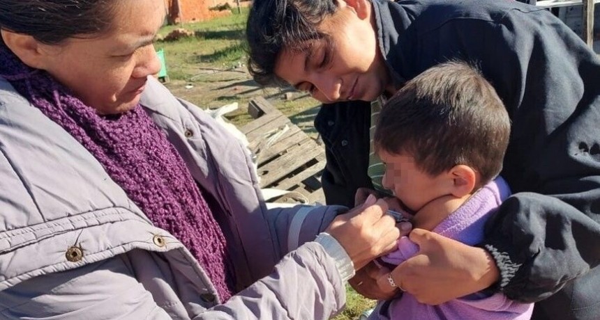 Vecinos del barrio San Antonio recibieron controles y otros servicios de salud en sus casas