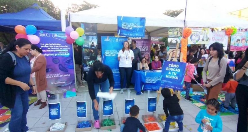 En el cierre del Mes de la Familia hubo jornada de concientización en crianza respetuosa, responsable y sin violencia