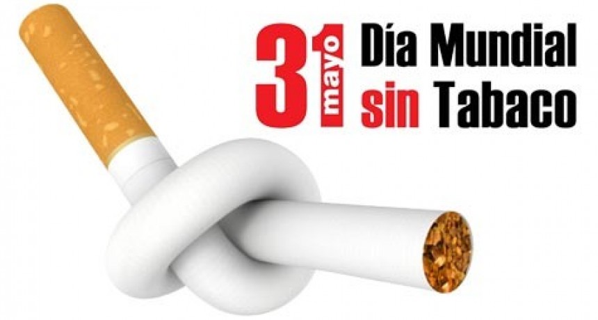 En el Día Mundial sin Tabaco exhortan a la población a evitar su consumo