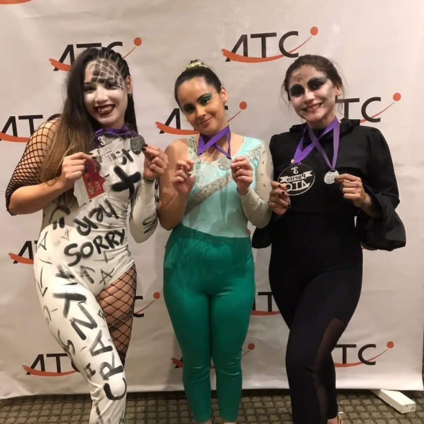 Acróbatas formoseñas entre las mejores del país