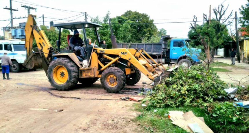 Profundizan los operativos de recolección de residuos no convencionales en todo el ejido urbano