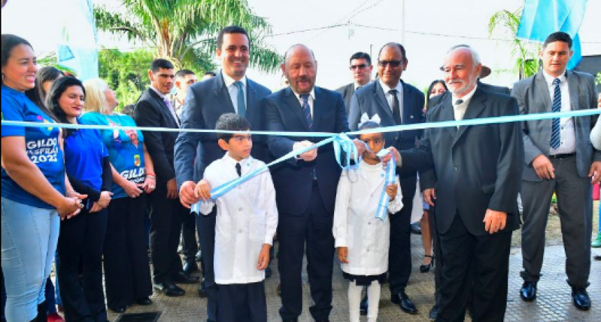 Insfrán inauguró dos escuelas en Colonia San Juan, llegando a las 1475 obras educativas habilitadas en su gestión
