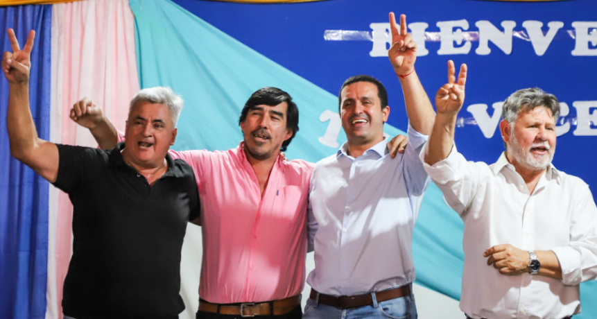 Solís acompañó la presentación de candidatos a intendentes en Tres Lagunas y El Espinillo