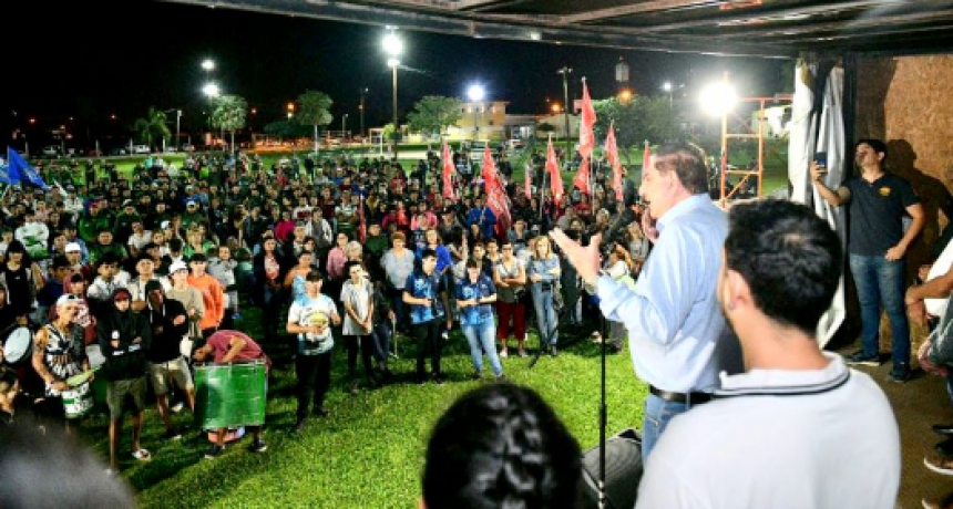 Sindicato de Camioneros, gremios y dirigentes sociales brindaron su apoyo al intendente Jofré