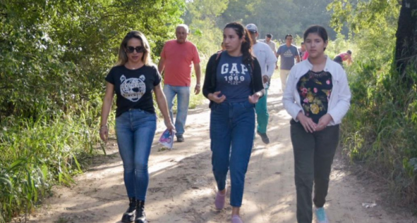 Petu Argañaraz gestionó tareas de mantenimiento de calles y mejoró la accesibilidad de los barrios