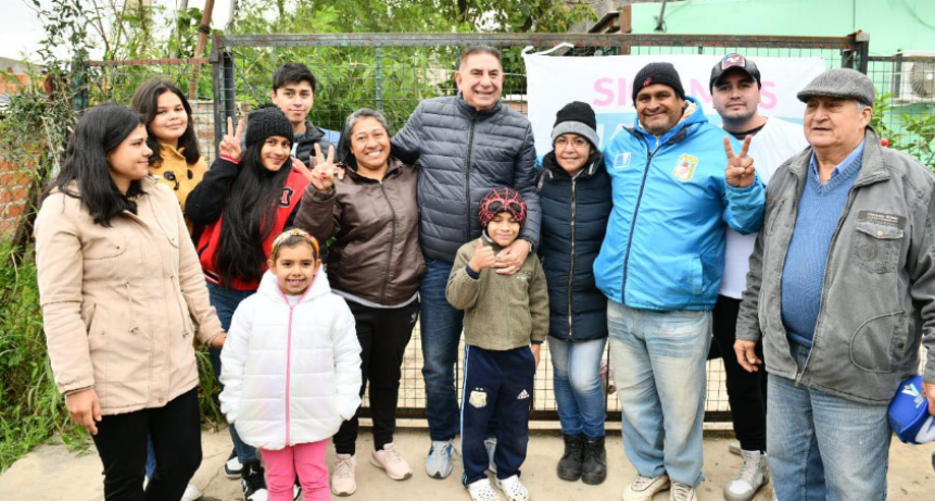Jofré encabezó el recorrido de trabajos integrales en El Resguardo, Santa Rosa y La Floresta