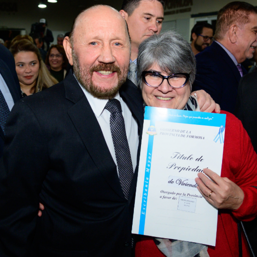 Formosa entre las provincias que más propietarios de viviendas tiene en el país