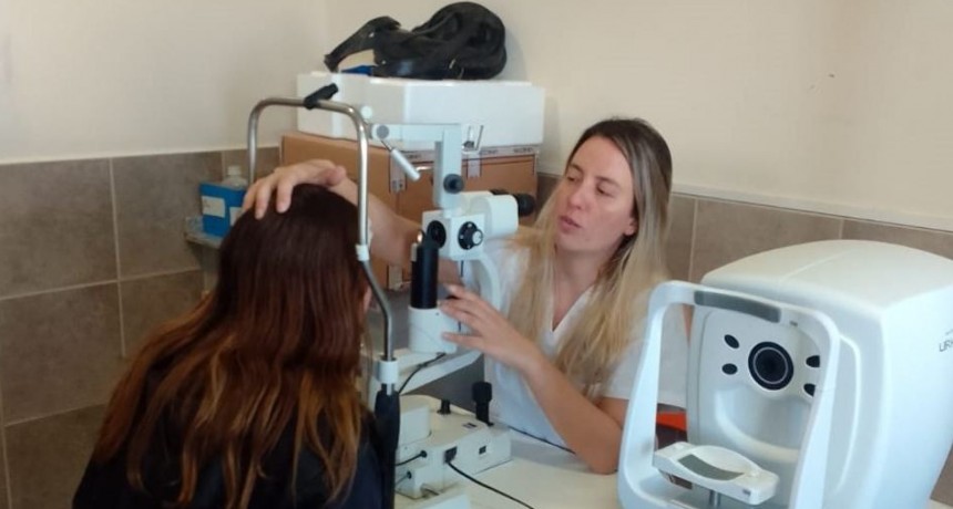 El servicio de oftalmología del Hospital Distrital 8 continúa brindado atenciones oftalmológicas cada semana