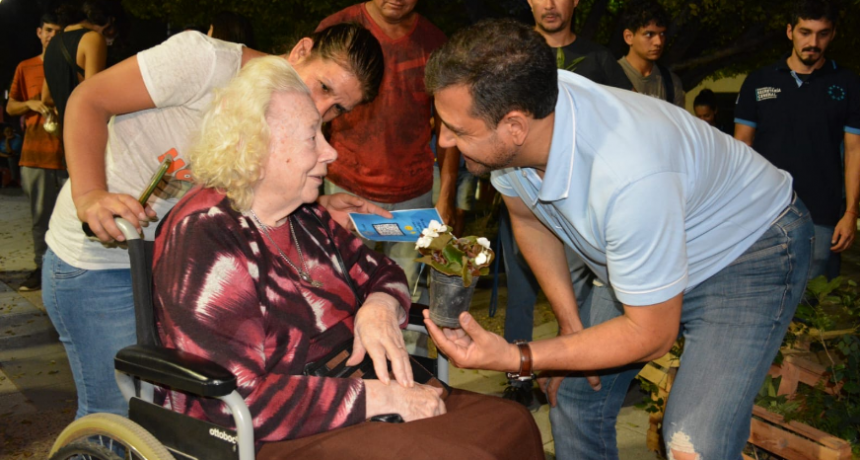 Ramiro agradeció a los vecinos y señaló que logró poner en agenda a los barrios