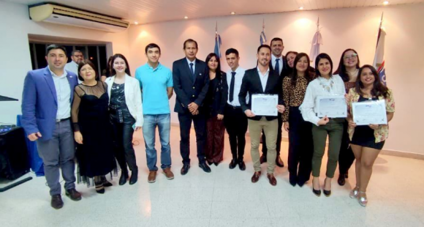 En Clorinda, el Consejo de Ciencias Económicas realizó un acto de entrega de matrículas y cena en honor a graduados