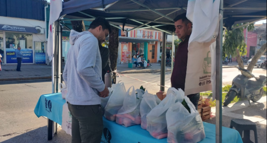 Buen ritmo de ventas de los bolsones saludables