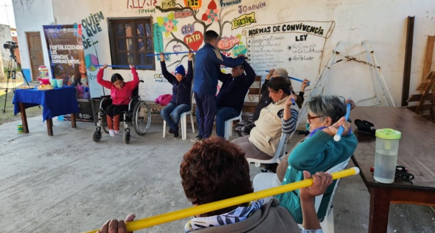 Lote 111: El Espacio ECO realiza actividades para el desarrollo físico y cognitivo de los adultos mayores