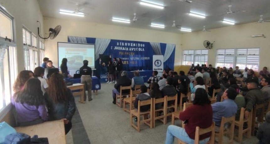 Pozo del Mortero, sede de una jornada técnica en producción avícola paippera