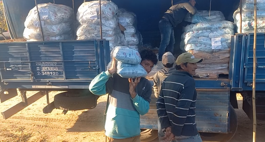El Gobierno de Formosa concretó la entrega de alimentos Nutrifor a instituciones educativas de General Güemes