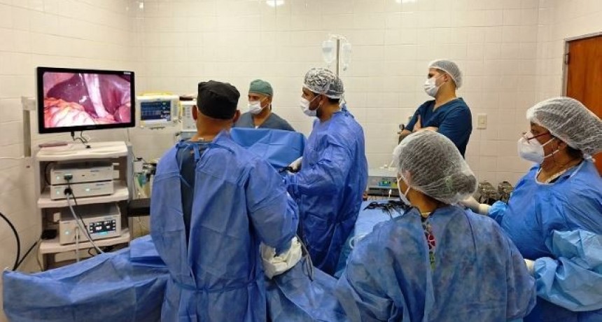 Con seis exitosos procedimientos quedó habilitado el servicio de cirugía laparoscópica en Ibarreta