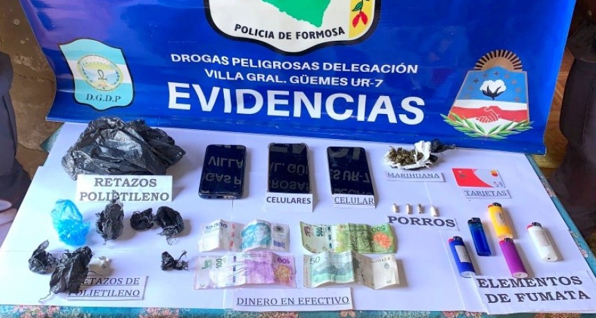 Detuvieron a un sujeto que utilizaba una barbería como fachada para la venta de drogas